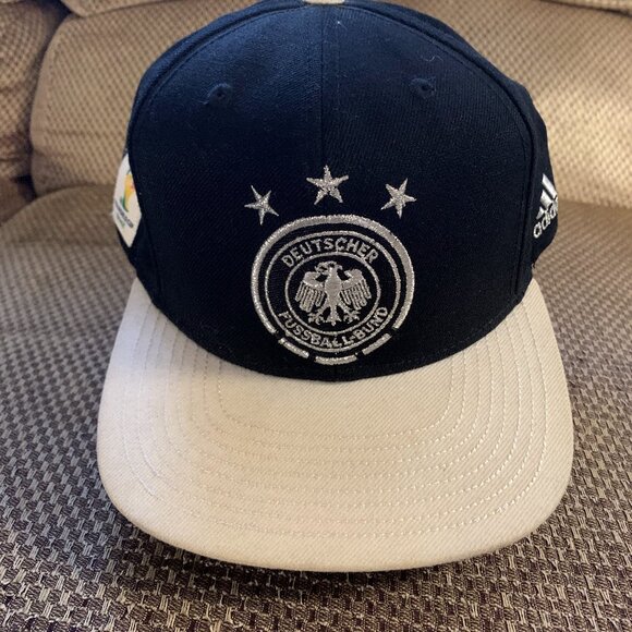 2014 Brazil World Cup Deucschland‎ Germany Adidas Hat - Picture 1 of 5